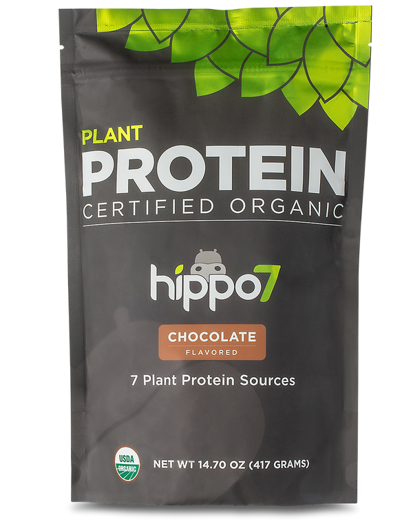 Hippo7 Plant Protein, vegan and non-GMO protein from 7 plant protein sources