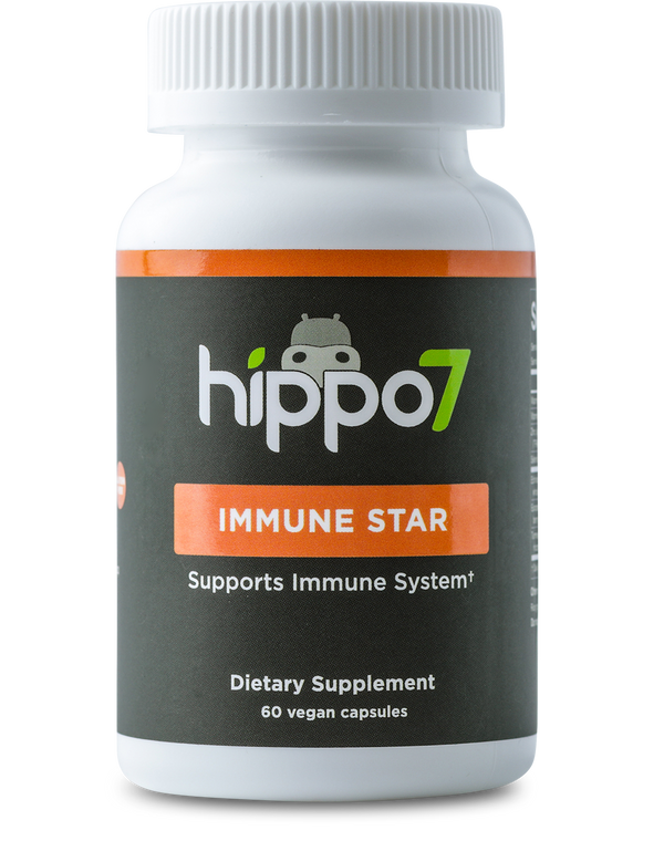 Immune Star, immune system support supplement, has 7 ingredients that create a powerful daily formula designed for year-round immune system support